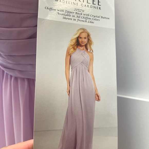 Morilee Madison Gardner Chiffon dress with zipper - Picture 13 of 15